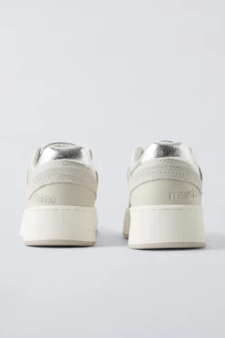 Niños ZARA 6 - 14 Años·Zapatos<BAMBA VOLUMEN METALIZADO