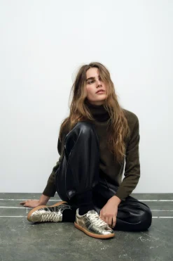 Fashion BAMBAS EFECTO METALIZADO Mujer Zapatos