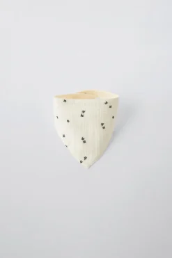 Niños ZARA 6 - 18 Meses·Conjuntos|6 - 18 Meses·Accesorios / Calcetines<BANDANA BAMBULA PAJARITOS