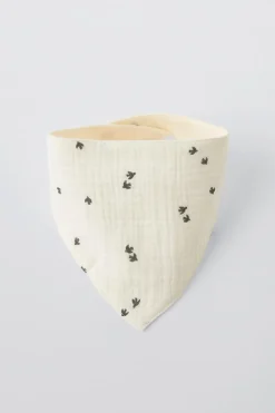 Niños ZARA 6 - 18 Meses·Conjuntos|6 - 18 Meses·Accesorios / Calcetines<BANDANA BAMBULA PAJARITOS