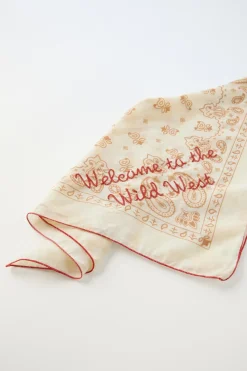 Niños ZARA 1½ - 6 Años·Accesorios|6 - 14 Años·Accesorios<BANDANA COWBOY BORDADO