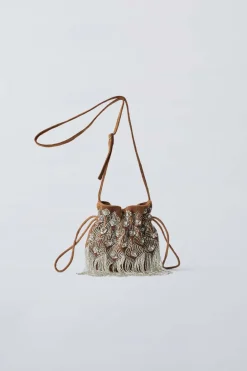 Niños ZARA 6 - 14 Años·Bolsos / Mochilas<BANDOLERA ABALORIOS