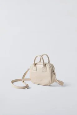 Niños ZARA 6 - 14 Años·Bolsos / Mochilas<BANDOLERA ACHAROLADA