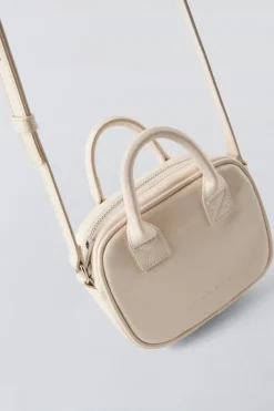 Niños ZARA 6 - 14 Años·Bolsos / Mochilas<BANDOLERA ACHAROLADA