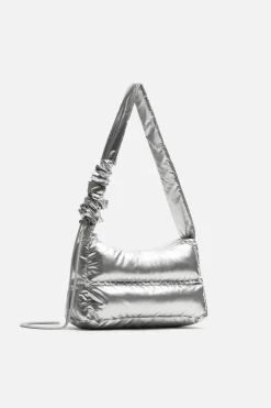 Outlet BANDOLERA ACOLCHADA METALIZADA Hombre Bolsos / Mochilas