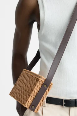 Fashion BANDOLERA CAJA TRENZADA Hombre Bolsos / Mochilas