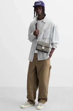 Sale BANDOLERA HEBILLA METÁLICA Hombre Bolsos / Mochilas