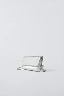 Niños ZARA 6 - 14 Años·Bolsos / Mochilas<BANDOLERA METALIZADA