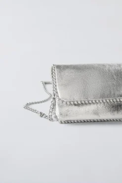 Niños ZARA 6 - 14 Años·Bolsos / Mochilas<BANDOLERA METALIZADA