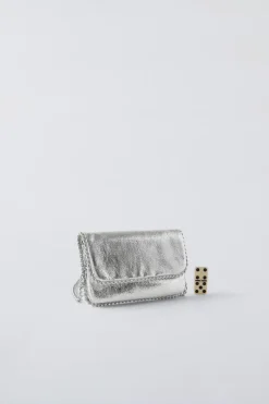 Niños ZARA 6 - 14 Años·Bolsos / Mochilas<BANDOLERA METALIZADA