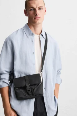 New BANDOLERA SOLAPA MONEDERO Hombre Bolsos / Mochilas