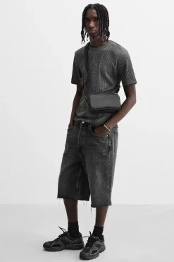 Online BANDOLERA TEXTURA CON MONEDERO Hombre Bolsos / Mochilas