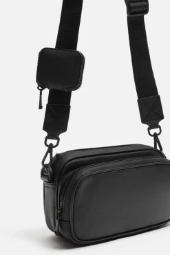 Online BANDOLERA TEXTURA CON MONEDERO Hombre Bolsos / Mochilas