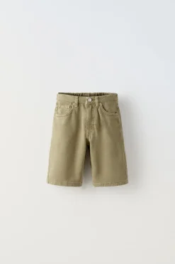Niños ZARA 6 - 14 Años·Pantalones<BERMUDA BAGGY