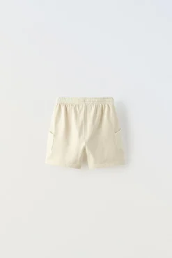 Niños ZARA 1½ - 6 Años·Pantalones / Leggings|6 - 18 Meses·Braguitas / Bermudas<BERMUDA BAMBULA ETIQUETA