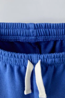 Niños ZARA 1½ - 6 Años·Pantalones / Leggings|6 - 18 Meses·Braguitas / Bermudas<BERMUDA BARCO TEXTO