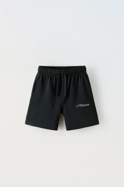 Niños ZARA 6 - 14 Años·Pantalones<BERMUDA BÁSICA ETIQUETA