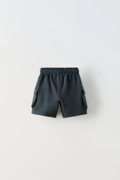 Niños ZARA 1½ - 6 Años·Pantalones / Leggings|1½ - 6 Años·Deporte / Chándal<BERMUDA CARGO ETIQUETA