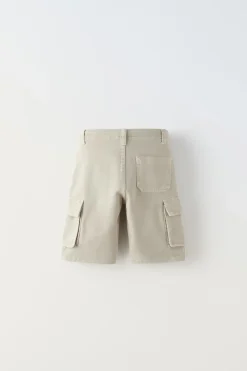 Niños ZARA 6 - 14 Años·Pantalones<BERMUDA CARGO SARGA