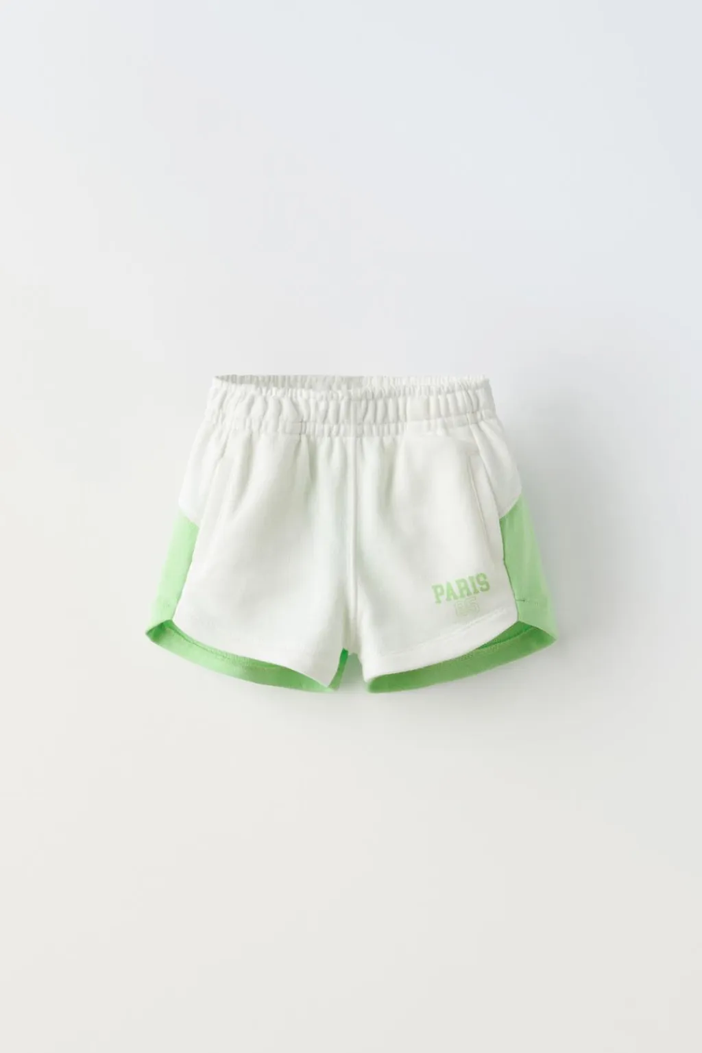 Niños ZARA 6 - 14 Años·Faldas / Bermudas|6 - 14 Años·Total Look<BERMUDA COLOR BLOCK TEXTO