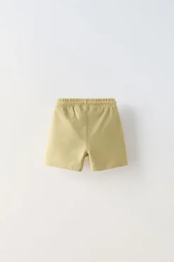 Niños ZARA 1½ - 6 Años·Pantalones / Leggings|6 - 18 Meses·Braguitas / Bermudas<BERMUDA COMBINADA BAMBULA