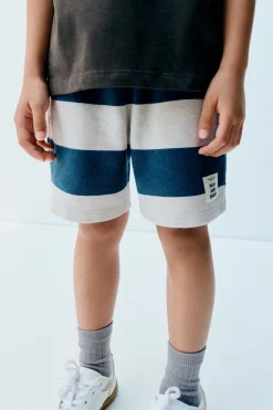 Niños ZARA 1½ - 6 Años·Faldas / Bermudas|1½ - 6 Años·Pantalones / Leggings<BERMUDA CREPE RAYAS