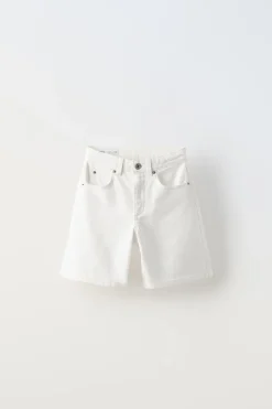 Niños ZARA 6 - 14 Años·Faldas / Bermudas<BERMUDA DENIM