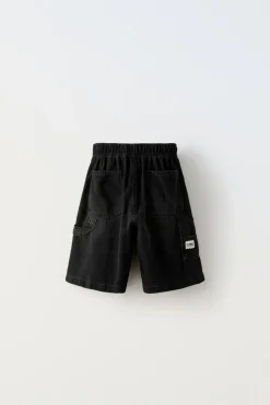 Niños ZARA 6 - 14 Años·Pantalones|6 - 14 Años·Jeans<BERMUDA DENIM CARPENTER