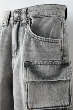 Niños ZARA 6 - 14 Años·Jeans<BERMUDA DENIM MULTIBOLSILLOS