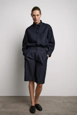 Discount BERMUDA DENIM PINZAS ZW COLLECTION Mujer Faldas / Shorts