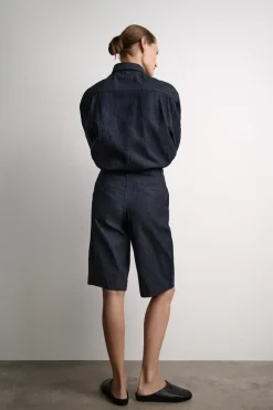 Discount BERMUDA DENIM PINZAS ZW COLLECTION Mujer Faldas / Shorts