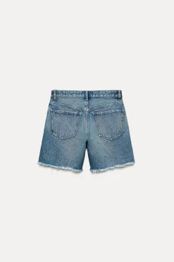 Sale BERMUDA DENIM TRF BOYFRIEND TIRO MEDIO Mujer Faldas / Shorts