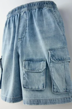 Niños ZARA 6 - 14 Años·Jeans<BERMUDA DENIM WORKER