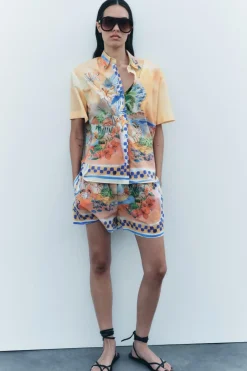 Hot BERMUDA ESTAMPADA ZW COLLECTION Mujer Faldas / Shorts