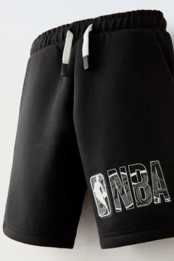 Niños ZARA 6 - 14 Años·Pantalones<BERMUDA ESTAMPADO NBA ©