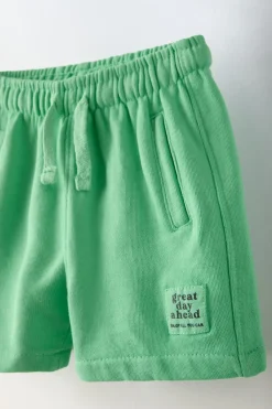 Niños ZARA 1½ - 6 Años·Pantalones / Leggings|1½ - 6 Años·Deporte / Chándal<BERMUDA FELPA ETIQUETA