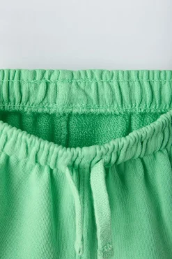 Niños ZARA 1½ - 6 Años·Pantalones / Leggings|1½ - 6 Años·Deporte / Chándal<BERMUDA FELPA ETIQUETA