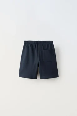 Niños ZARA 6 - 14 Años·Pantalones|6 - 14 Años·Deporte / Chándal<BERMUDA FELPA LISA