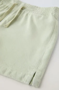 Niños ZARA 6 - 14 Años·Faldas / Bermudas|6 - 14 Años·Total Look<BERMUDA FLUIDA CORDONES