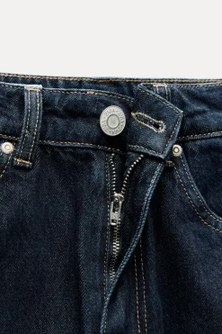 Clearance BERMUDA JORTS DENIM TRF BAGGY TIRO MEDIO Mujer Faldas / Shorts