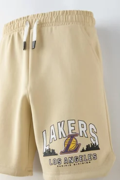Niños ZARA 6 - 14 Años·Pantalones<BERMUDA LAKERS NBA ©