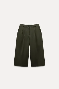 Online BERMUDA LARGA PINZAS ZW COLLECTION Mujer Pantalones|Faldas / Shorts