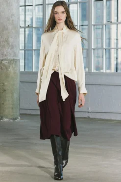 Clearance BERMUDA LARGA PLIEGUES ZW COLLECTION Mujer Faldas / Shorts