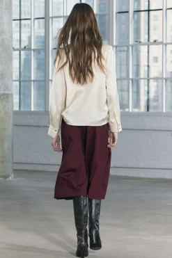 Clearance BERMUDA LARGA PLIEGUES ZW COLLECTION Mujer Faldas / Shorts