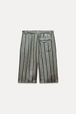 Discount BERMUDA LARGA RAYAS LIMITED EDITION Mujer Faldas / Shorts