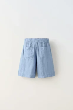 Niños ZARA 6 - 14 Años·Pantalones<BERMUDA LINO
