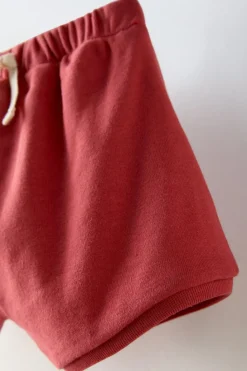 Niños ZARA 6 - 18 Meses·Braguitas / Bermudas<BERMUDA LISA CORDÓN