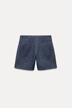Outlet BERMUDA MINIMAL DENIM ZW COLLECTION Mujer Faldas / Shorts