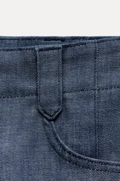 Outlet BERMUDA MINIMAL DENIM ZW COLLECTION Mujer Faldas / Shorts