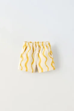 Niños ZARA 1½ - 6 Años·Faldas / Bermudas|1½ - 6 Años·Pantalones / Leggings<BERMUDA ONDAS